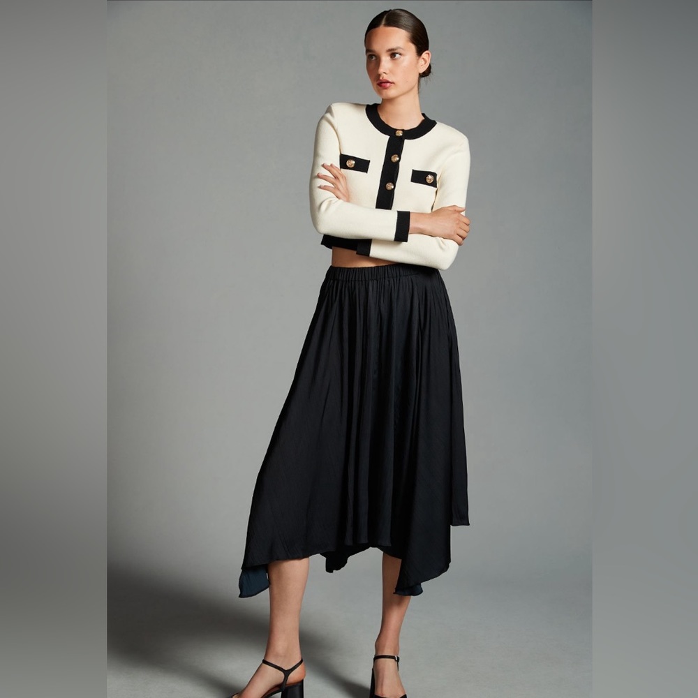 By Anthropologie Sleek A Line Skirt